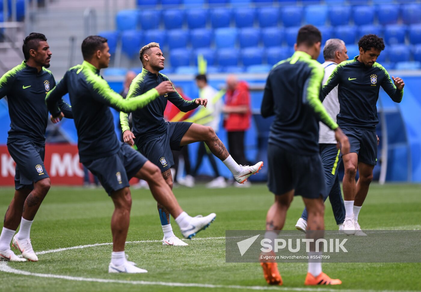 Russia World Cup Brazil Training