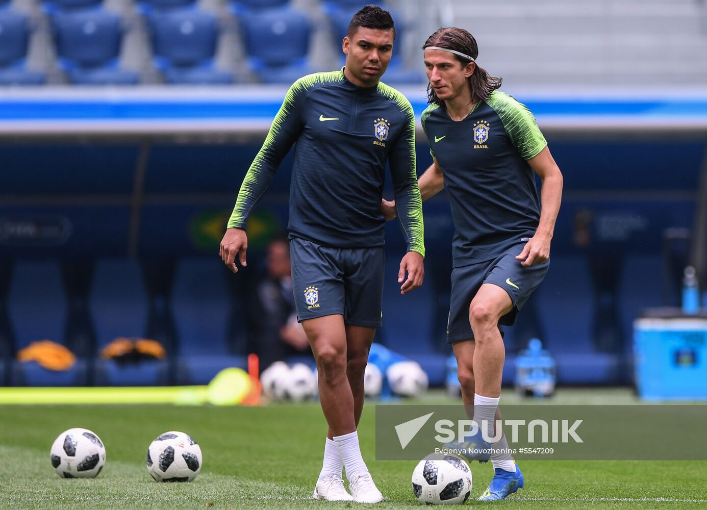 Russia World Cup Brazil Training