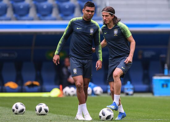 Russia World Cup Brazil Training