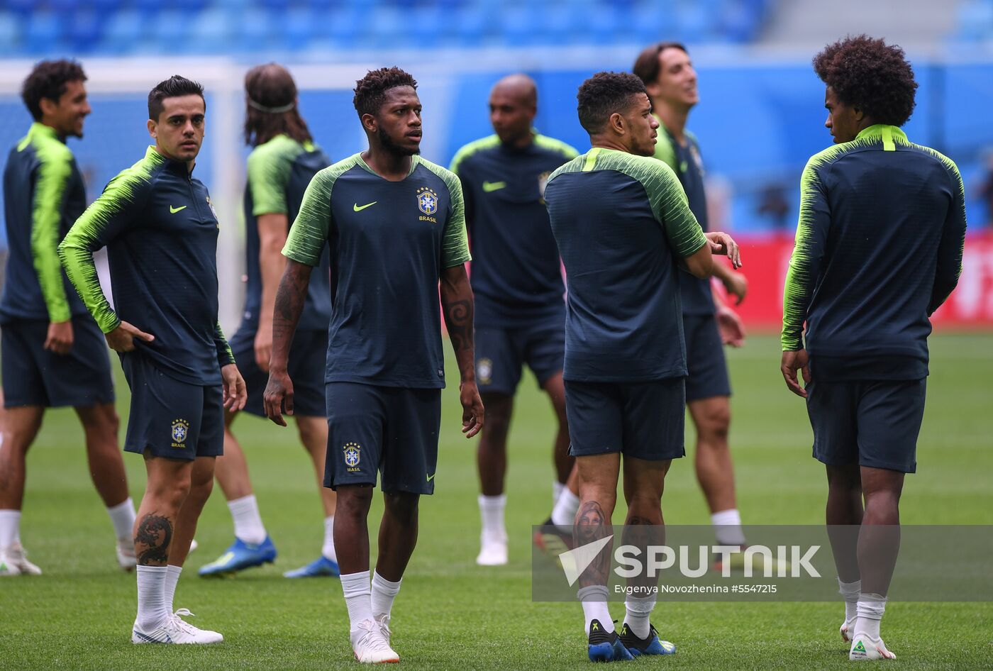 Russia World Cup Brazil Training