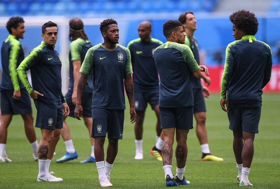 Russia World Cup Brazil Training