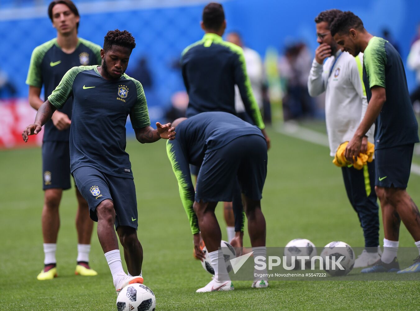 Russia World Cup Brazil Training