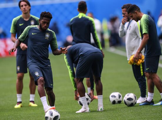 Russia World Cup Brazil Training