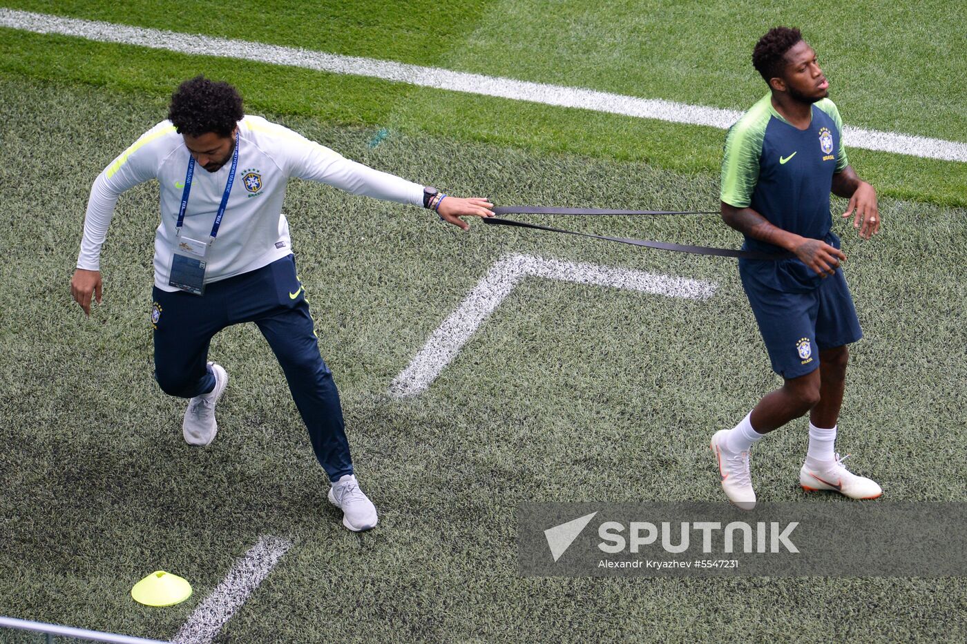 Russia World Cup Brazil Training