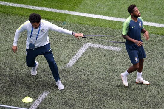 Russia World Cup Brazil Training