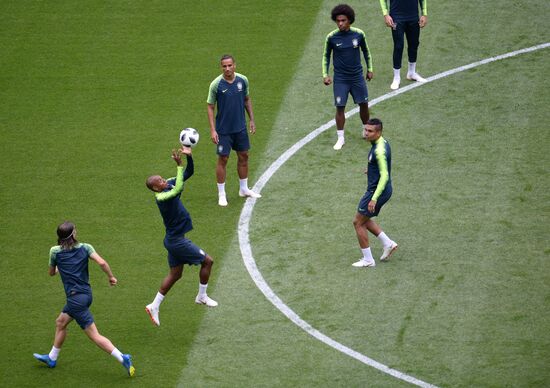 Russia World Cup Brazil Training