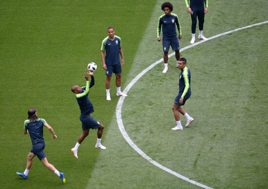 Russia World Cup Brazil Training