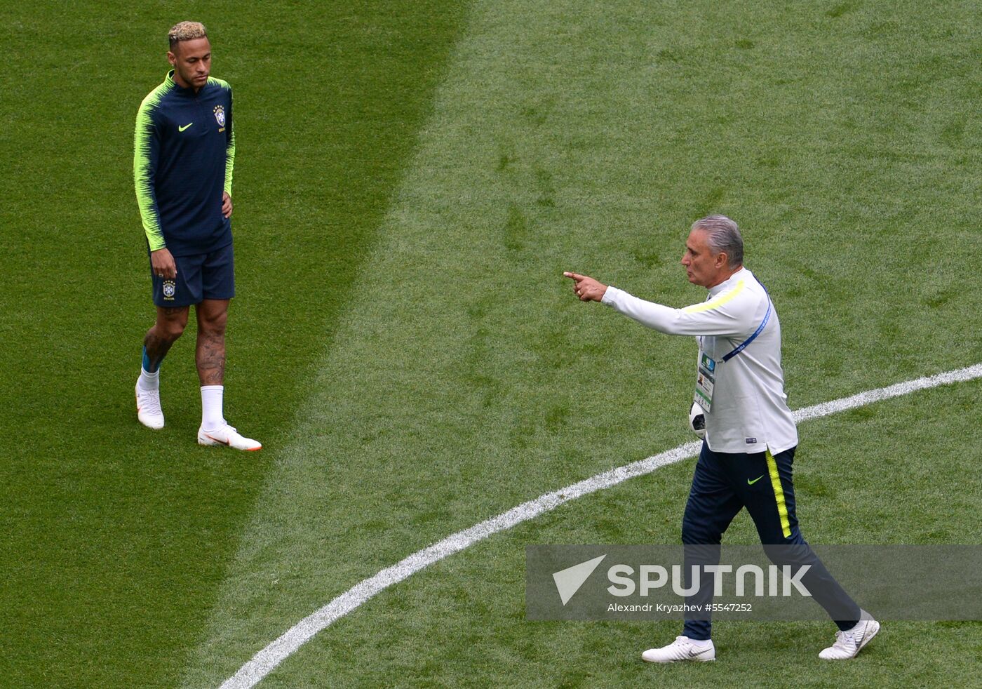 Russia World Cup Brazil Training