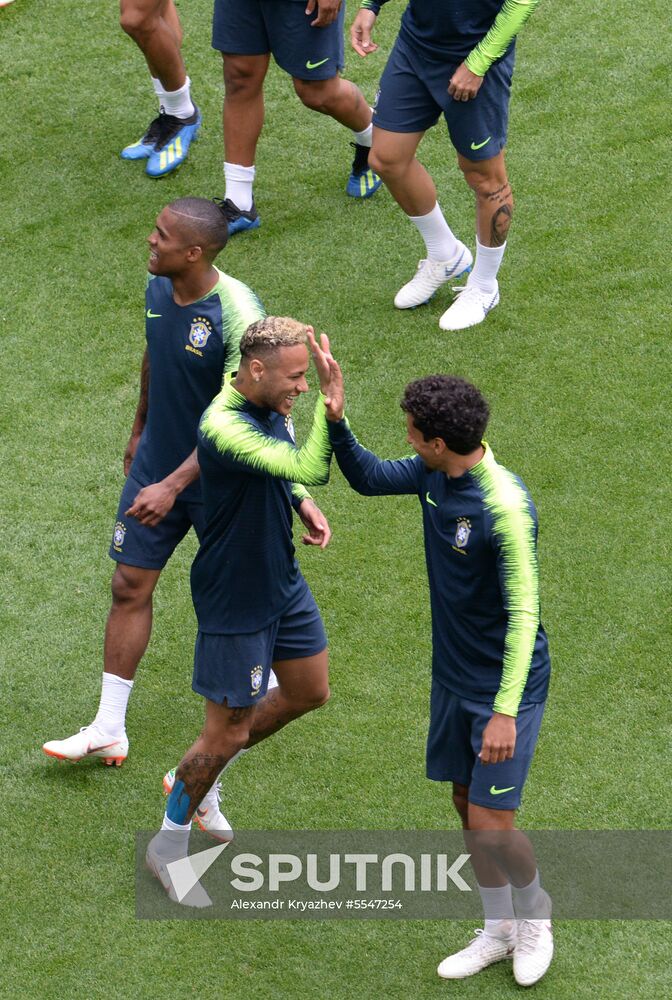 Russia World Cup Brazil Training