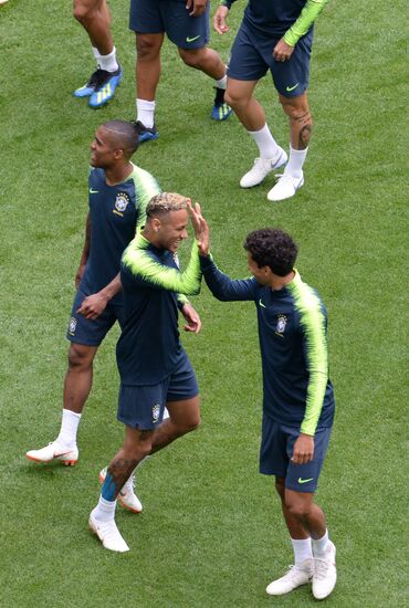 Russia World Cup Brazil Training