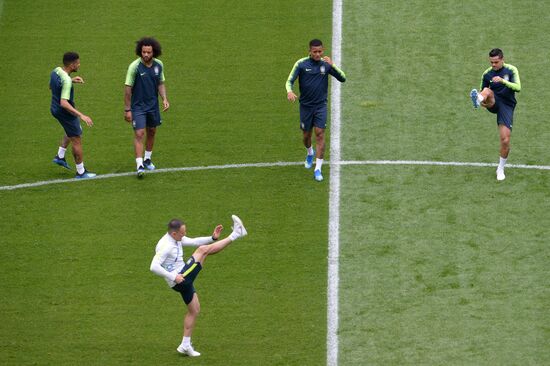 Russia World Cup Brazil Training