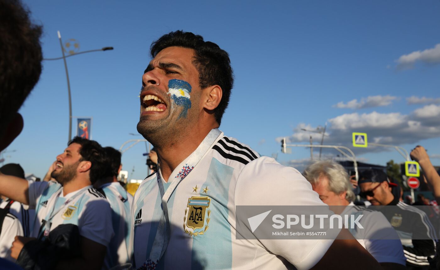 Russia World Cup Argentina - Croatia