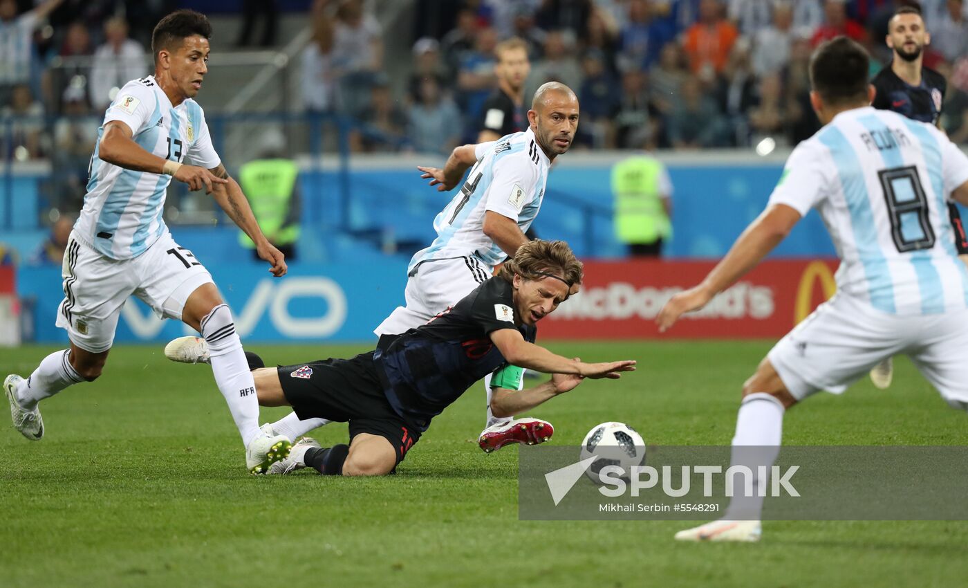 Russia World Cup Argentina - Croatia
