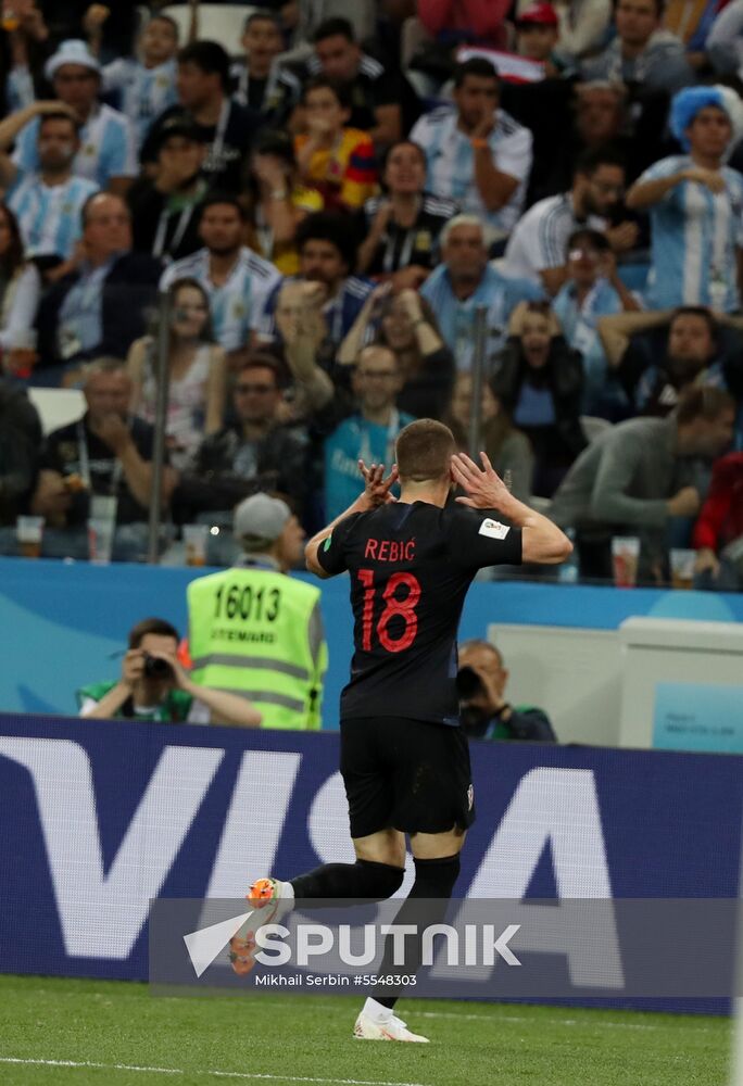 Russia World Cup Argentina - Croatia