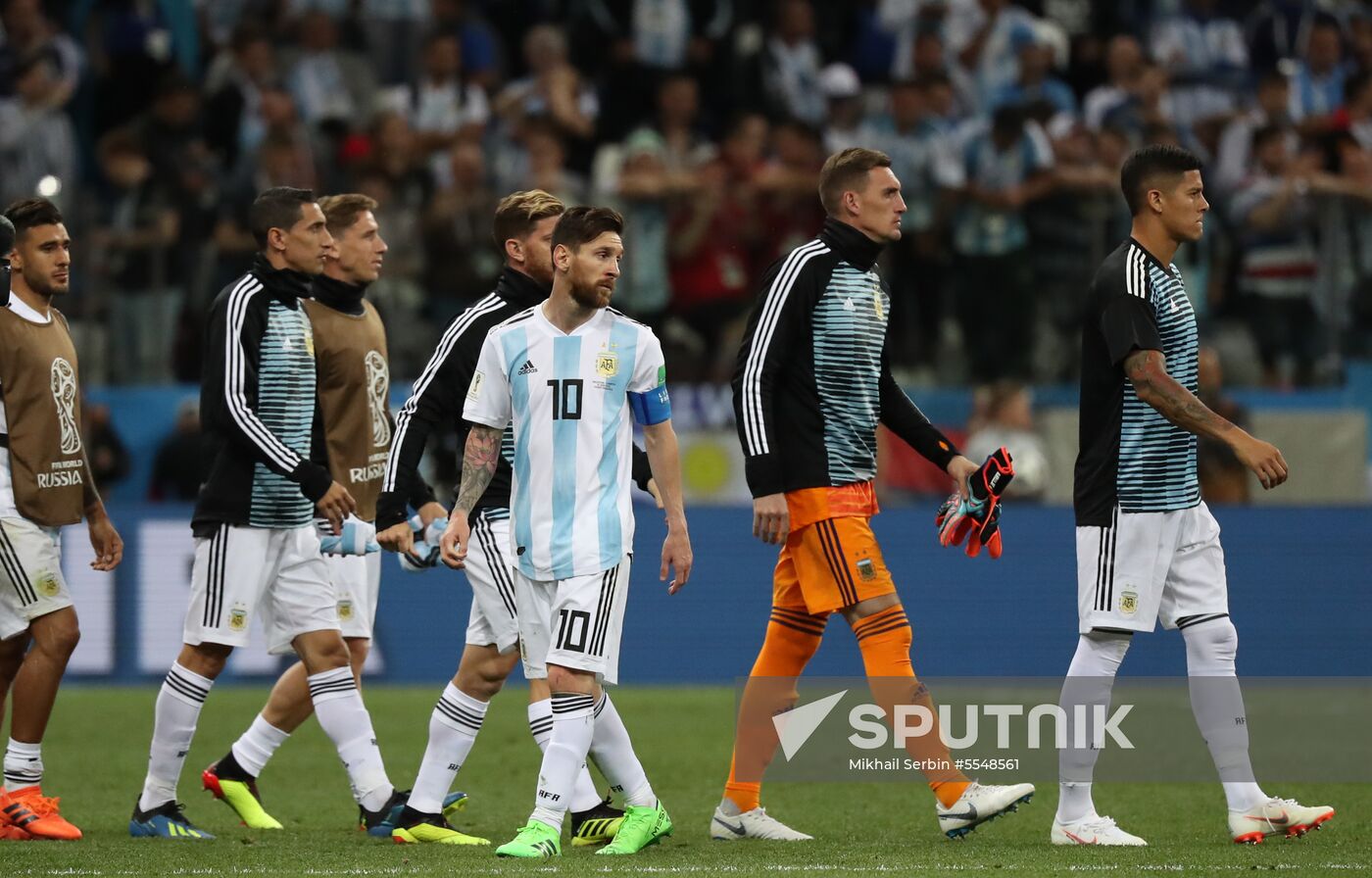 Russia World Cup Argentina - Croatia