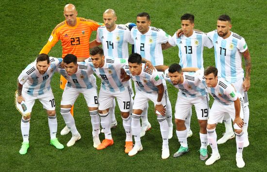 Russia World Cup Argentina - Croatia