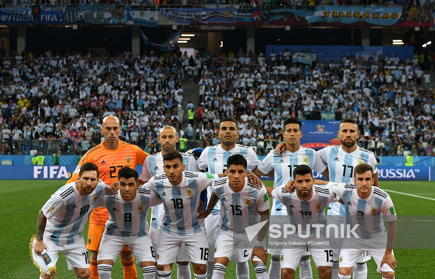 Russia World Cup Argentina - Croatia