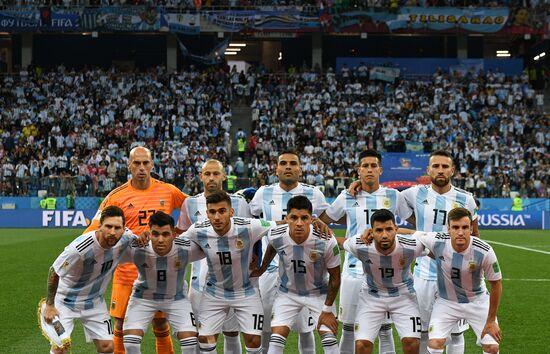 Russia World Cup Argentina - Croatia