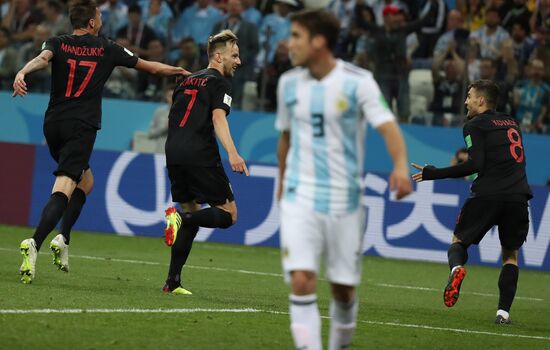 Russia World Cup Argentina - Croatia
