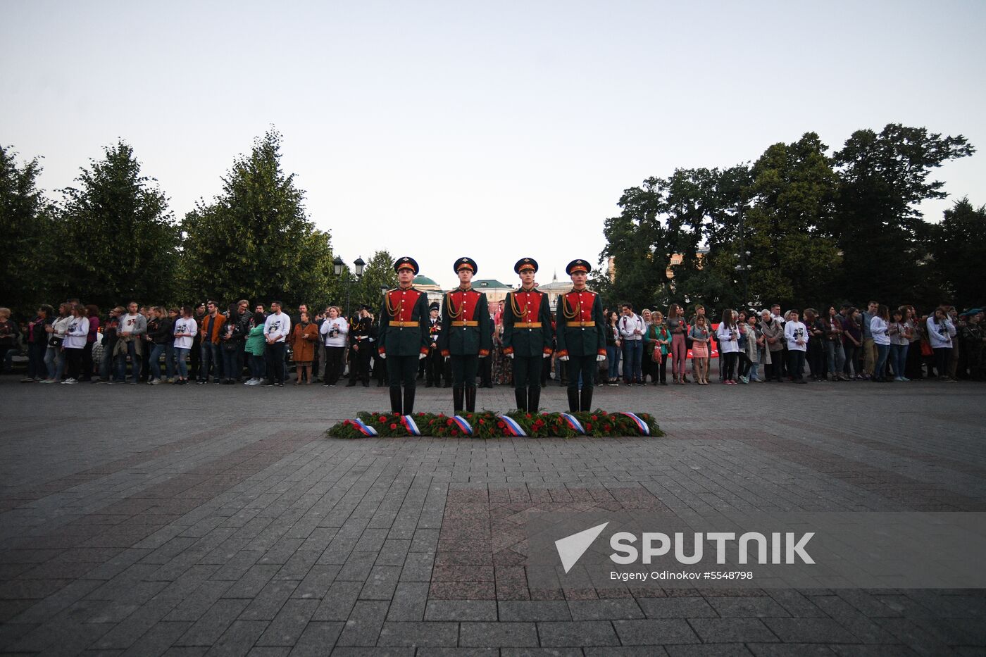 Memory Watch. Eternal Flame patriotic event
