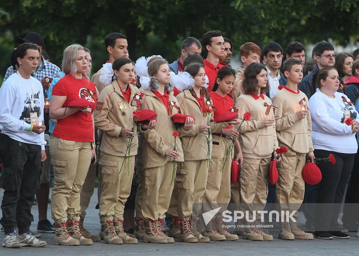 Memory Watch. Eternal Flame patriotic event