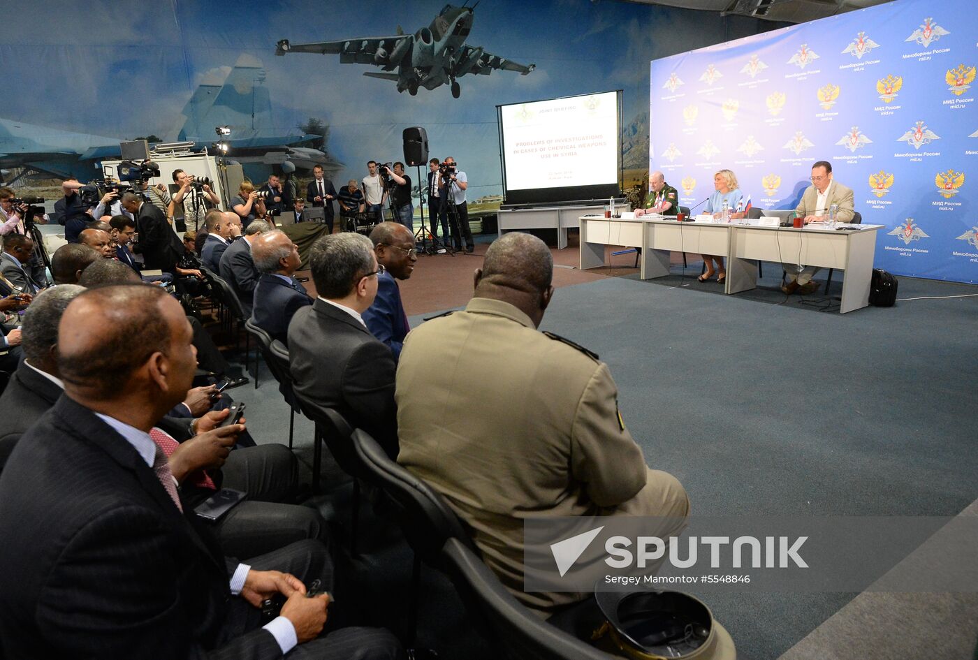 Briefing on chemical attacks investigations in Syria