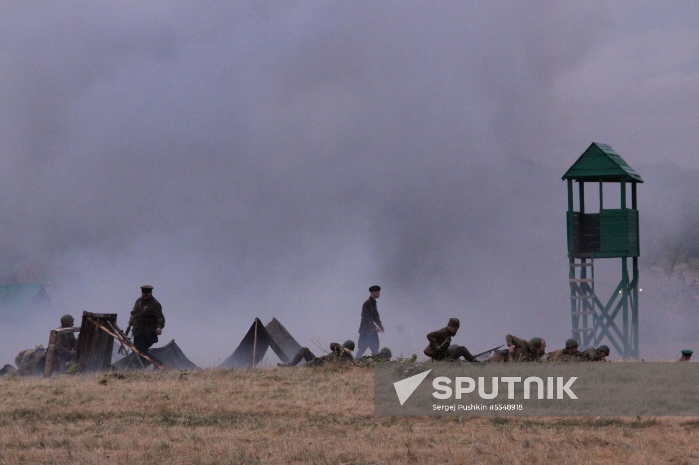 June 22. Brest Fortress historical reenactment