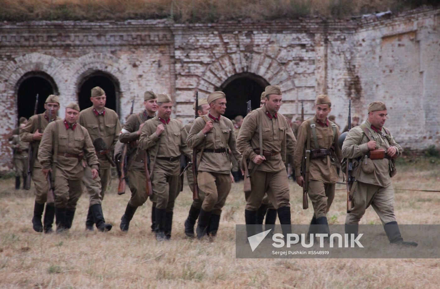 June 22. Brest Fortress historical reenactment