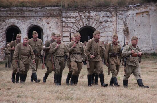 June 22. Brest Fortress historical reenactment