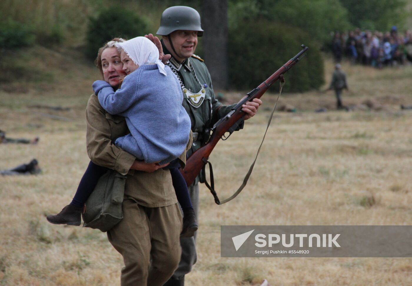June 22. Brest Fortress historical reenactment
