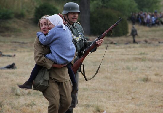 June 22. Brest Fortress historical reenactment