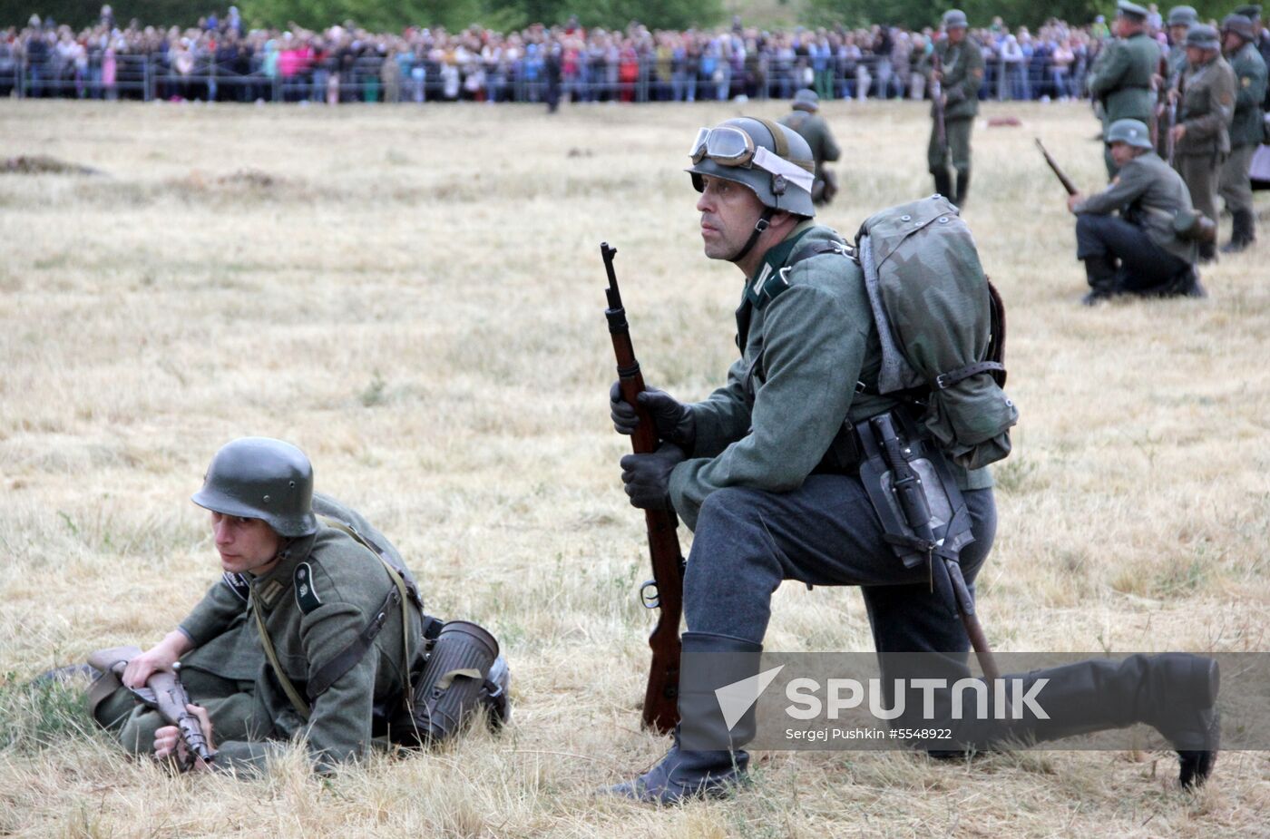 June 22. Brest Fortress historical reenactment