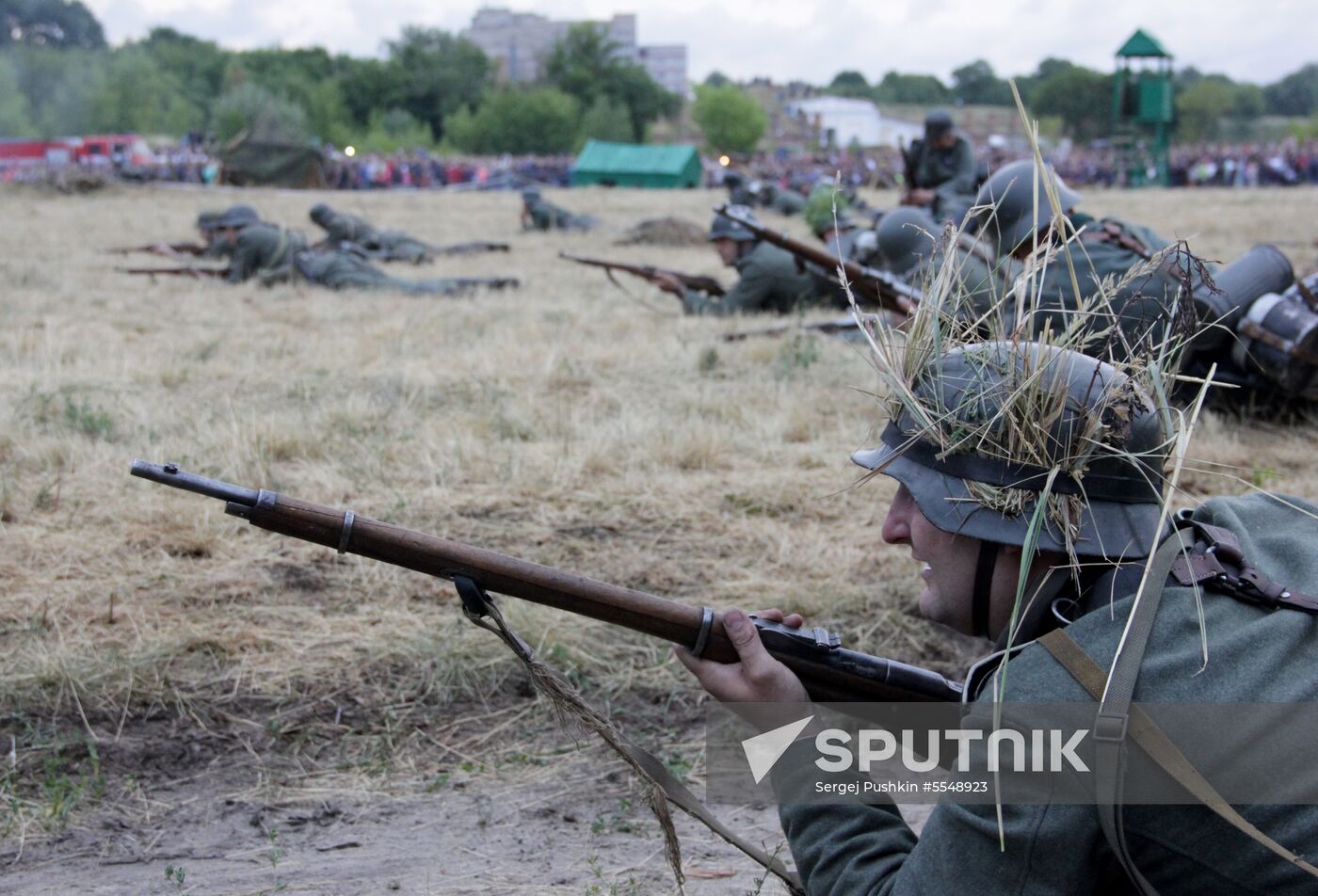 June 22. Brest Fortress historical reenactment