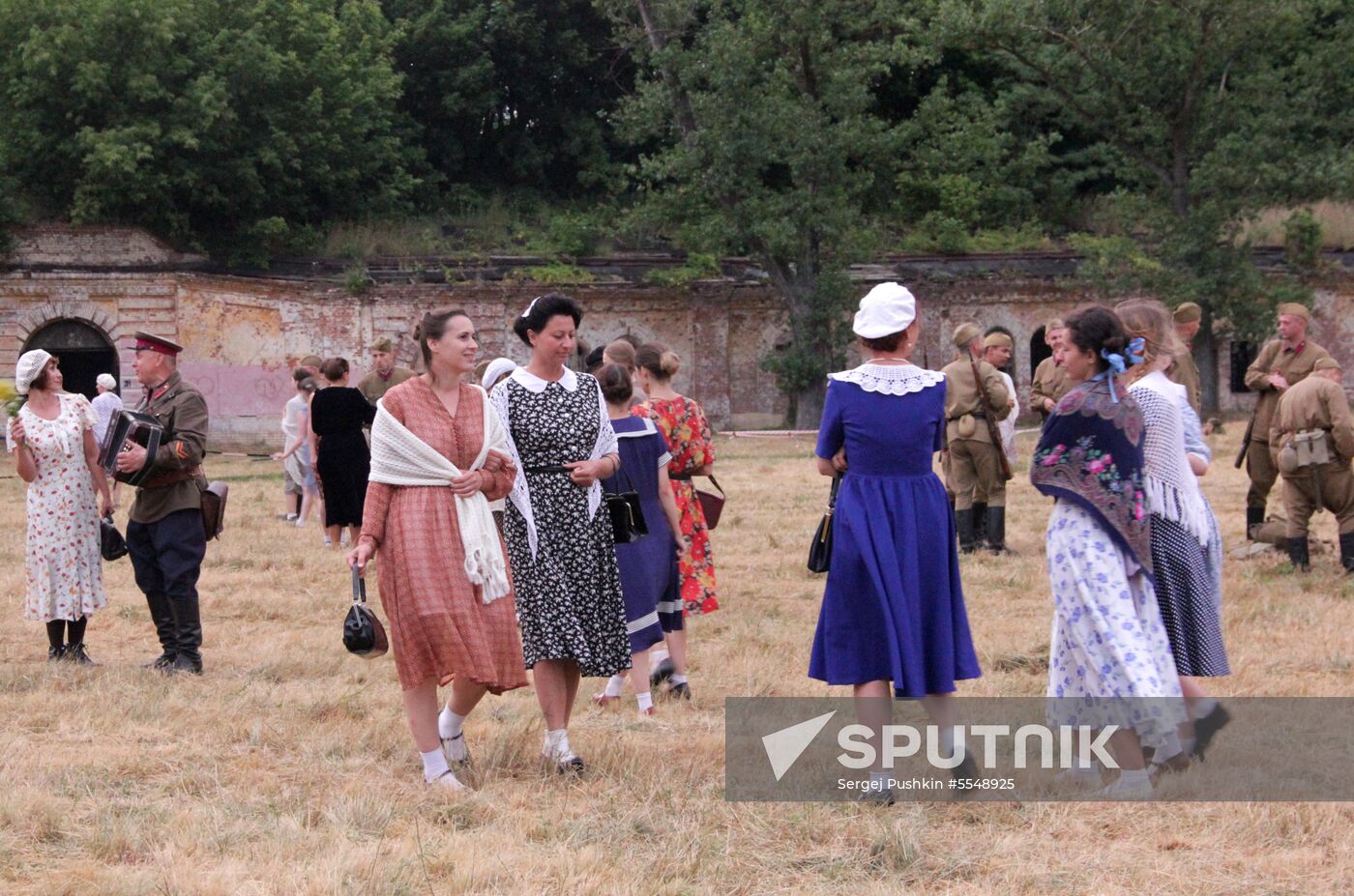 June 22. Brest Fortress historical reenactment
