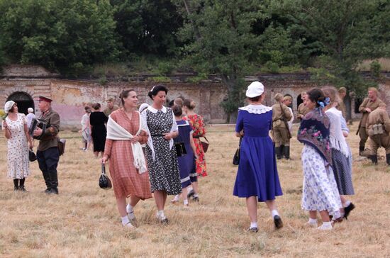 June 22. Brest Fortress historical reenactment