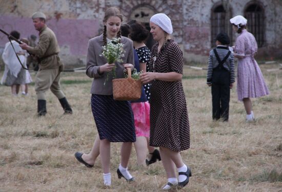 June 22. Brest Fortress historical reenactment