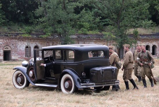 June 22. Brest Fortress historical reenactment