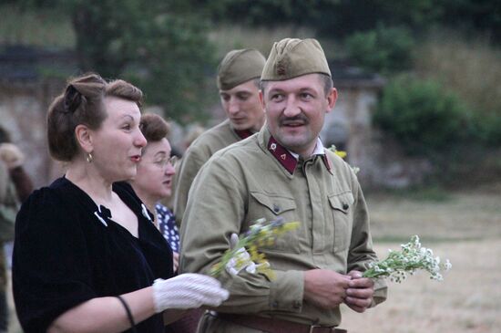 June 22. Brest Fortress historical reenactment