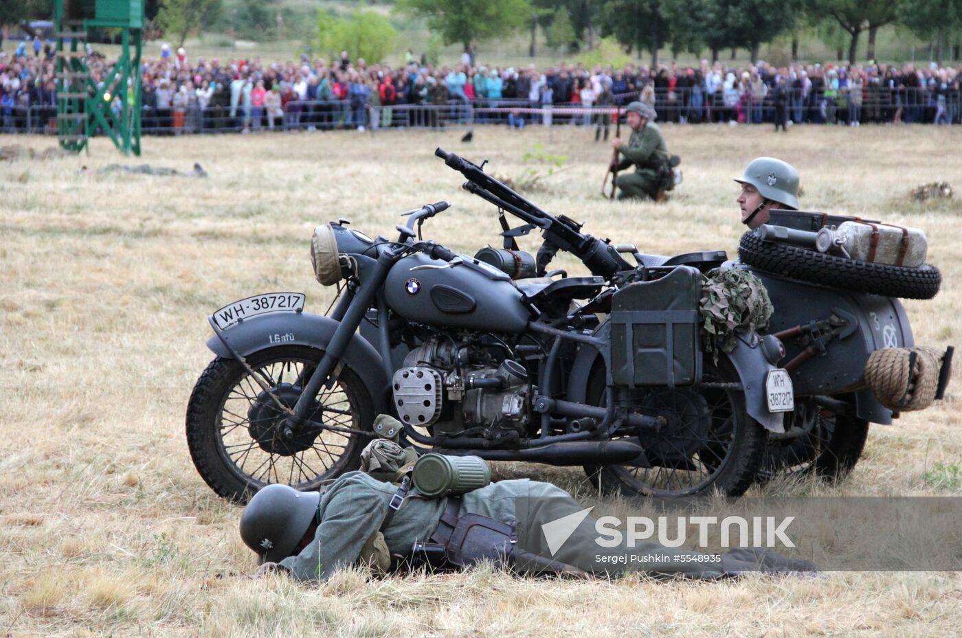 June 22. Brest Fortress historical reenactment