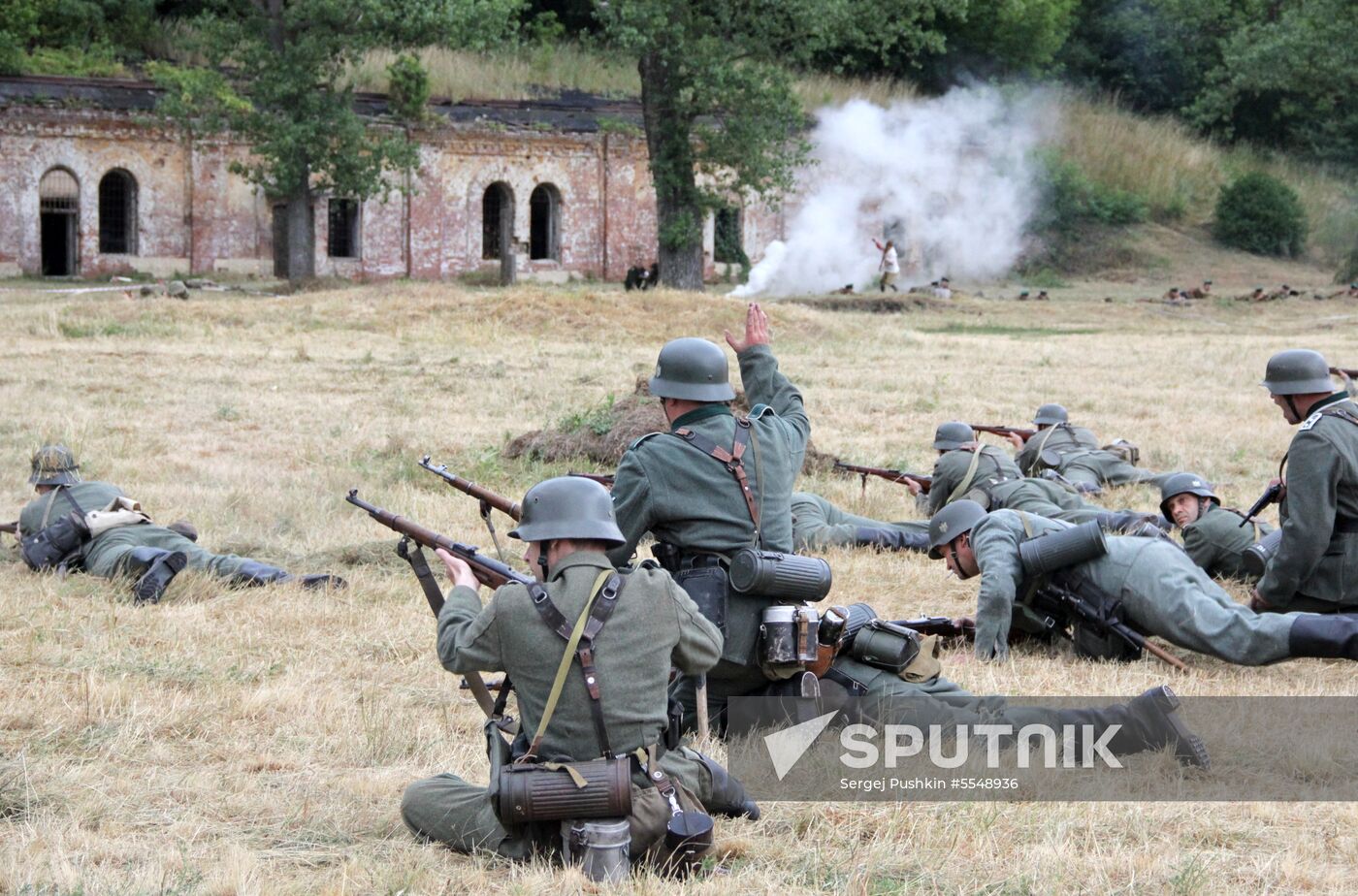 June 22. Brest Fortress historical reenactment