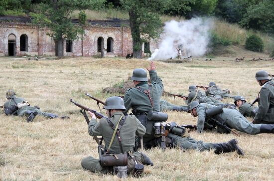 June 22. Brest Fortress historical reenactment