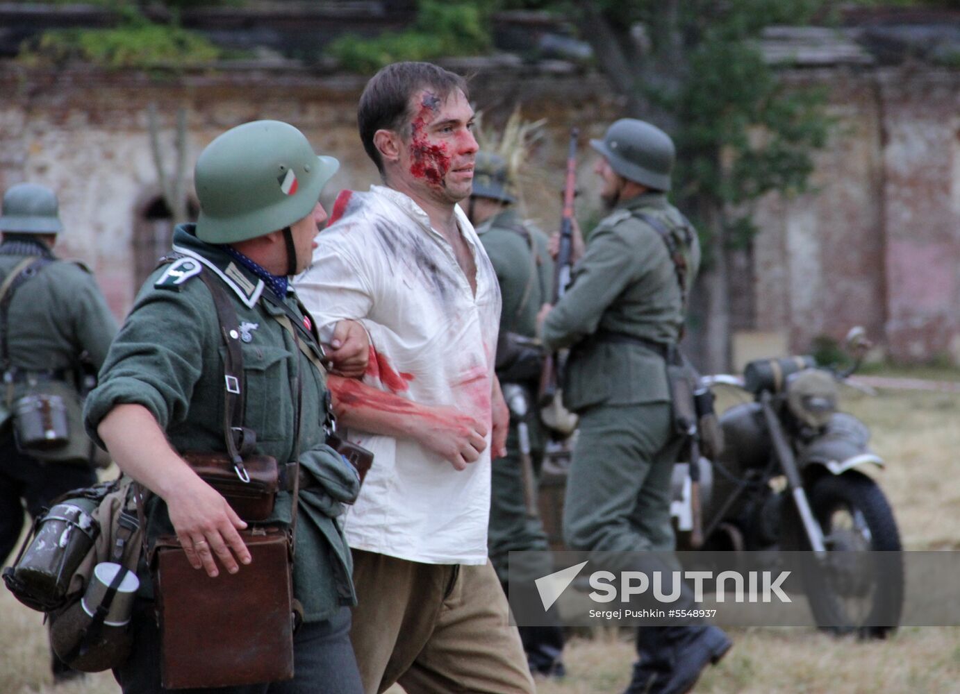 June 22. Brest Fortress historical reenactment