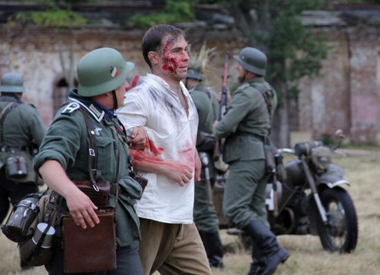 June 22. Brest Fortress historical reenactment