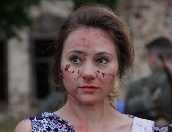 June 22. Brest Fortress historical reenactment