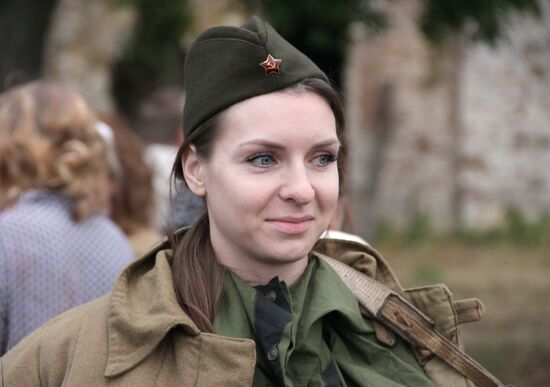 June 22. Brest Fortress historical reenactment