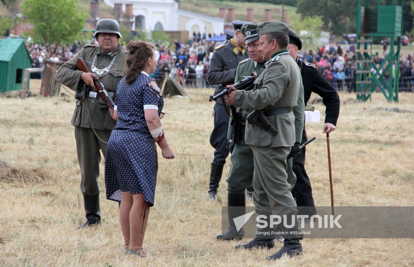 June 22. Brest Fortress historical reenactment