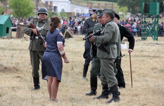 June 22. Brest Fortress historical reenactment