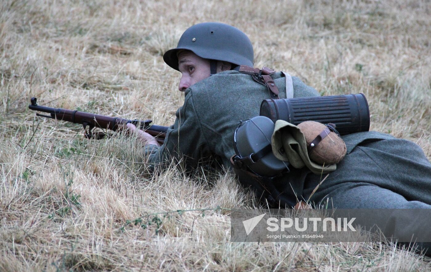 June 22. Brest Fortress historical reenactment