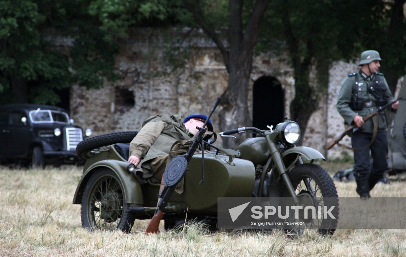 June 22. Brest Fortress historical reenactment