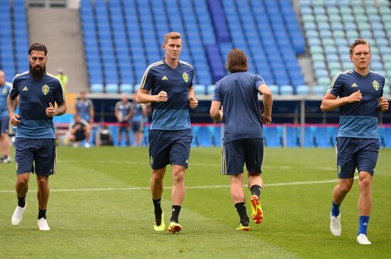 Russia World Cup Sweden Training